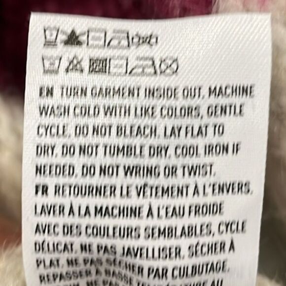 American Eagle Sweater Womens‎ XS Striped Cardigan Cropped Chunky Knit - Picture 7 of 7